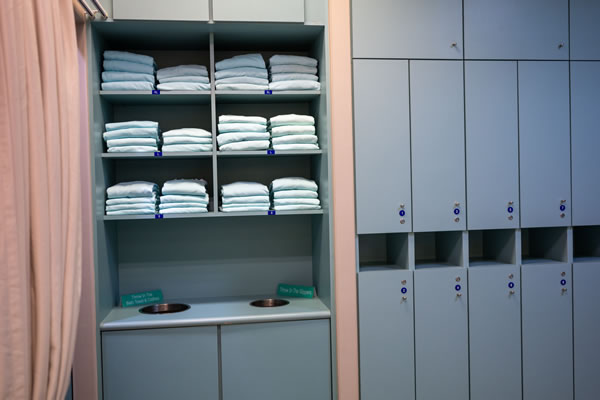 changing room linen